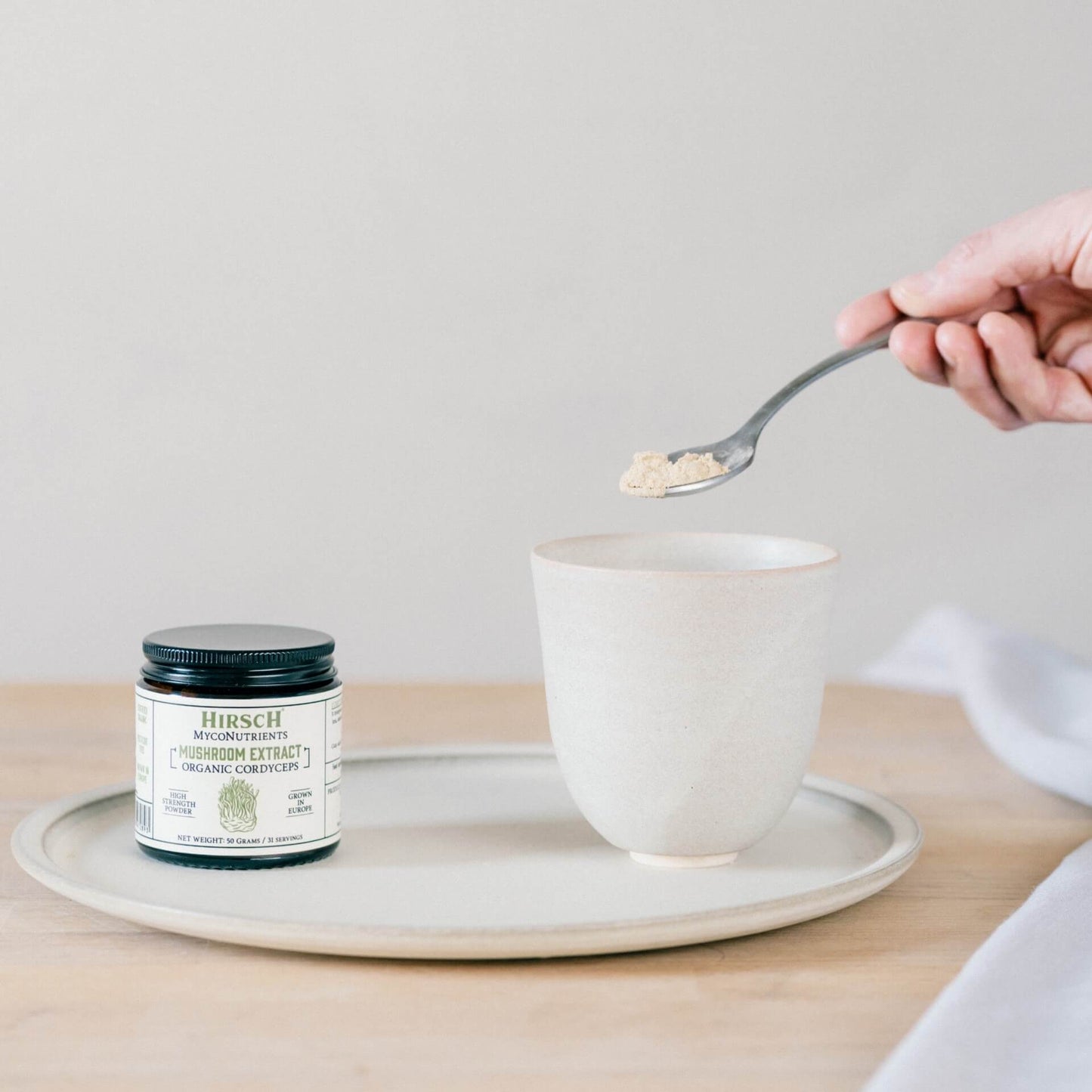 Hirsch MycoNutrients™ Organic Cordyceps Mushroom Extract Powder