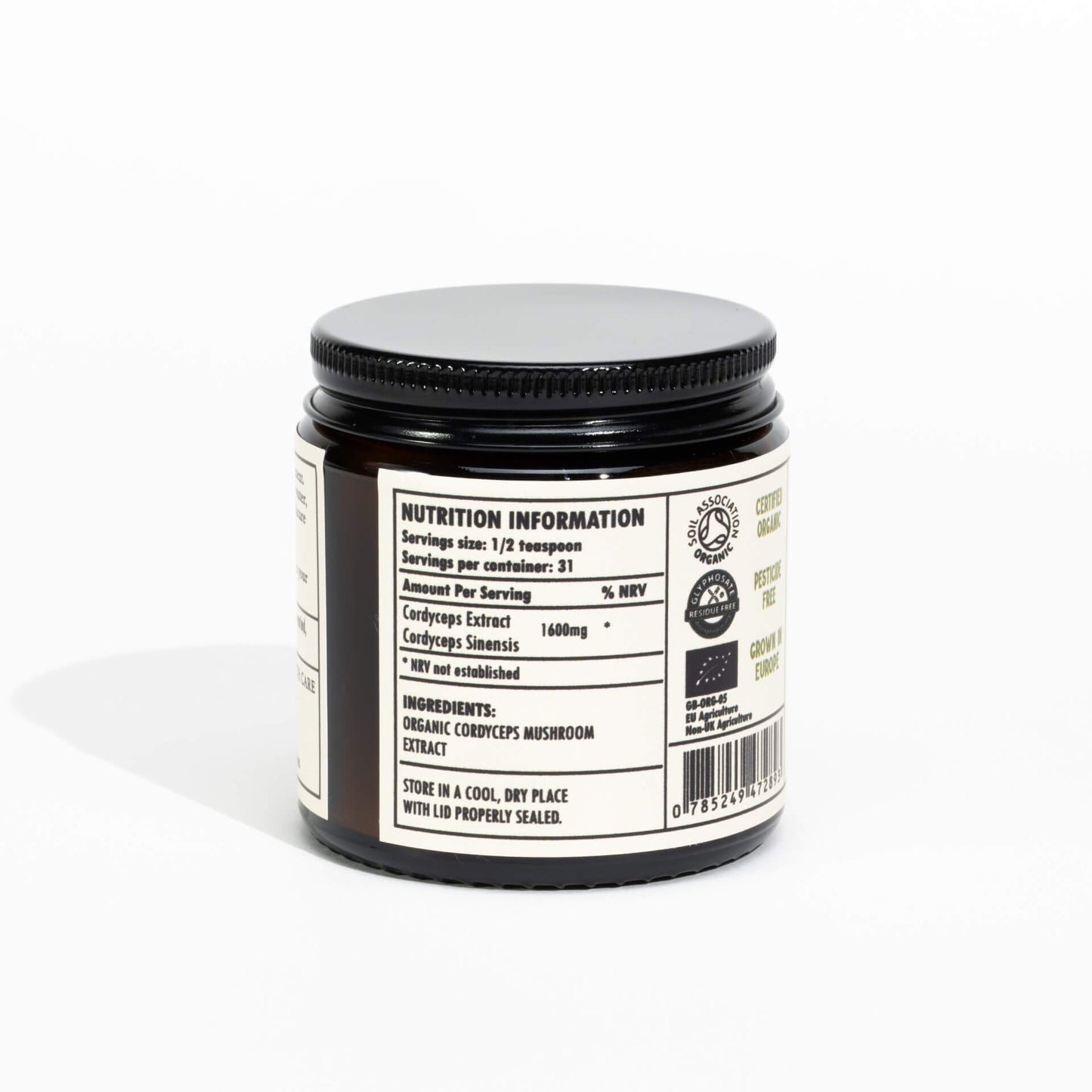 Hirsch MycoNutrients™ Organic Cordyceps Mushroom Extract Powder