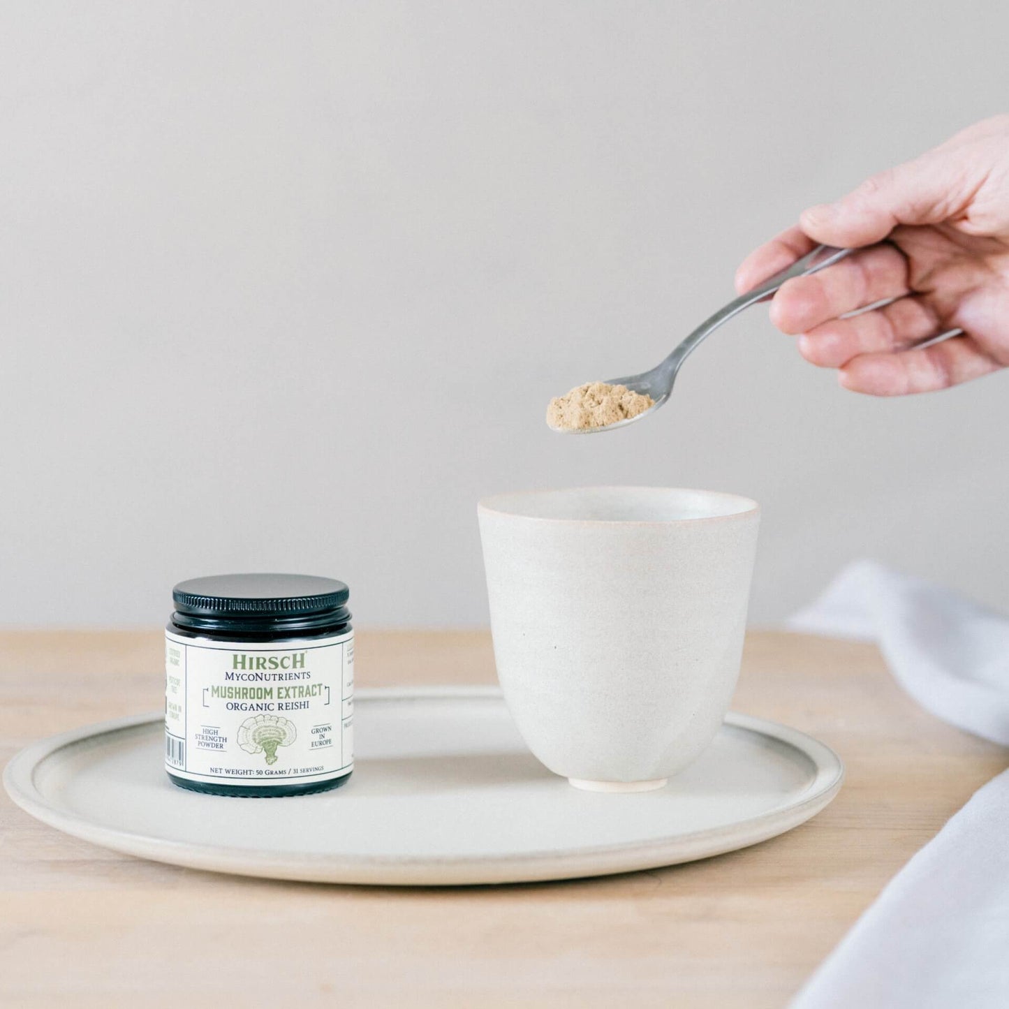 Hirsch MycoNutrients™ Organic Reishi Mushroom Extract Powder