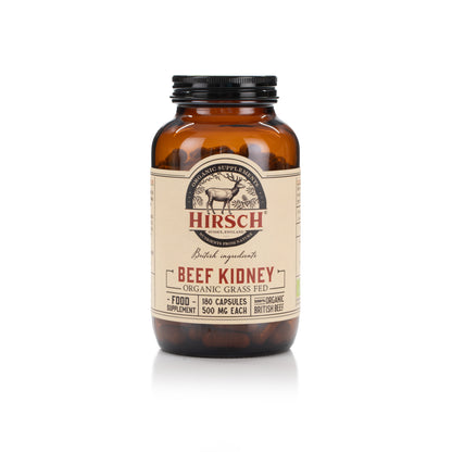 Hirsch PrimeOrgan™ Organic Grass Fed Beef Kidney Supplement