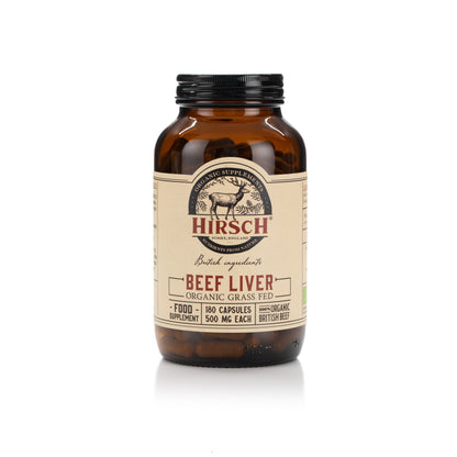 Hirsch PrimeOrgan™ Organic Grass Fed Beef Liver Supplement