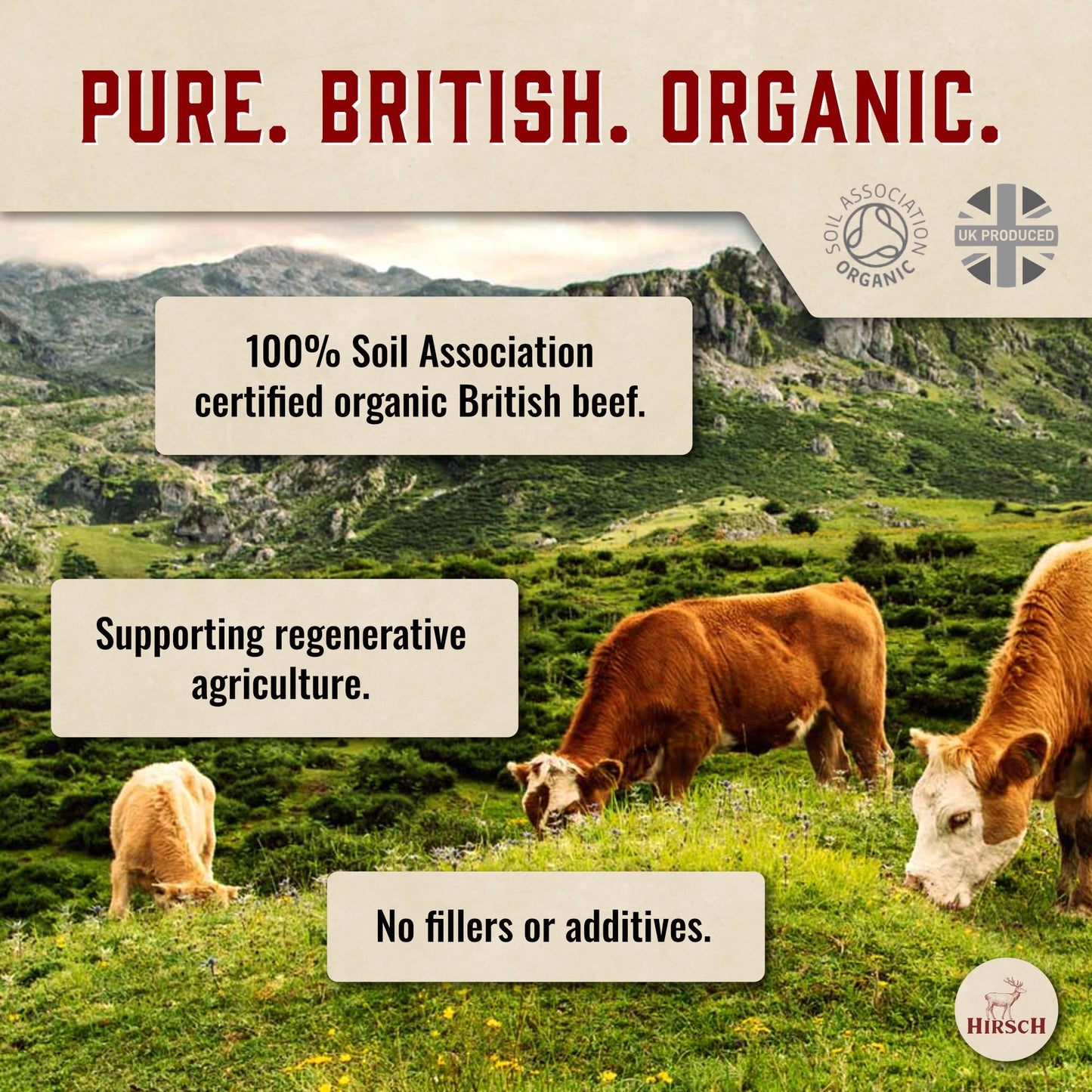 Hirsch PrimeOrgan™ Organic Grass Fed Beef Liver Supplement