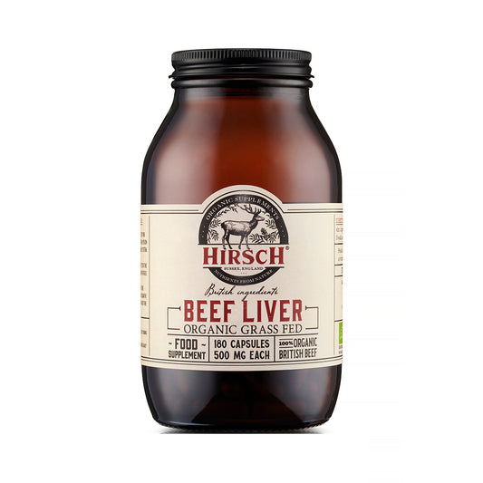 Hirsch PrimeOrgan™ Organic Grass Fed Beef Liver Supplement